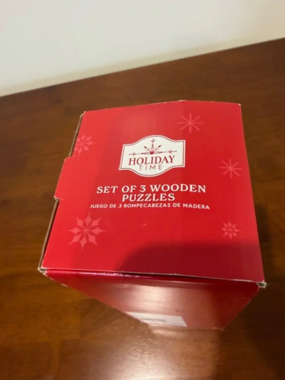 Holiday Time Wooden Puzzles NWT
